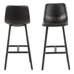 I_Oregon Bar Chair in Black Set of 2 