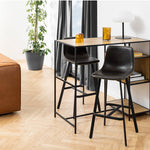 I_Oregon Bar Chair in Black Set of 2 