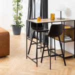I_Oregon Bar Chair in Black Set of 2 