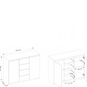 Idea ID-04 Sideboard Cabinet 
