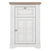 Illopa Chest of Drawers in Oak Nelson/Snowy Oak 