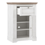 Illopa Chest of Drawers in Oak Nelson/Snowy Oak 