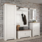 Illopa Chest of Drawers in Oak Nelson/Snowy Oak 