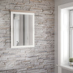 Illopa Mirror in Oak Nelson/Snowy Oak 