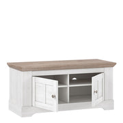 Illopa Storage Bench in Oak Nelson/Snowy Oak 