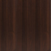 Imperial Tall Glazed 1 Door 2 Drawer Narrow Cabinet in Dark Mahogany Melamine 