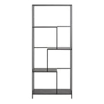 Infinity Bookcase with 4 shelves in Black 