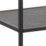Infinity Bookcase with 4 shelves in Black 