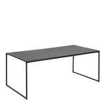 Infinity Coffee Table in Matt Black 