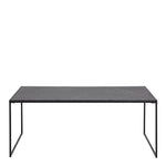 Infinity Coffee Table in Matt Black 