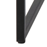 Infinity Coffee Table in Matt Black 