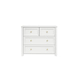 white drawers