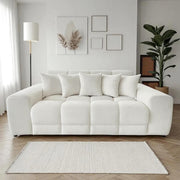 Tokyo Natural Fabric 3 Seater Sofa