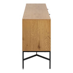Jaipur Sideboard with  2 Doors and 1 Drawer in Black 