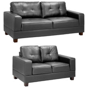 Jerry Black 3+2 Seater Sofa Set