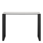 Katrine Console Table with Smoked Glass Top 