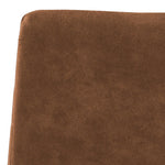Kimmy Bar Stool with  Brown Fabric in Set of 2 