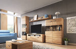 Tulsa 05 Display Cabinet 60cm [Oak] - Lifestyle Image 2
