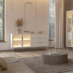 Lumi Display Sideboard Cabinet 181cm