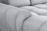 Lazur Grey U Shape Corner Sofa - 330 x 172 x 172 CM 