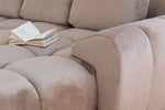 Lazur Mocha U Shape Corner Sofa - 330 x 172 x 172 CM 