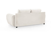 Lazur Sofa Cream 2 Seater - 205CM 