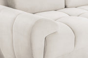 Lazur Sofa Cream 2 Seater - 205CM 