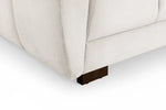 Lazur Sofa Cream 3 Seater - 245 CM 