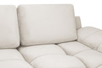 Lazur Sofa Cream 3 Seater - 245 CM 