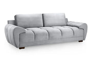 Lazur Sofa Grey 3 Seater - 245CM 
