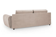 Lazur Sofa Mocha 3 Seater - 245 CM 