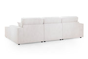 Leo Cinema Sofa Beige U Shape Corner - 277 x 170 x 170 CM 
