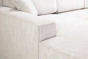 Leo Cinema Sofa Beige U Shape Corner - 277 x 170 x 170 CM 