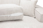 Leo Cinema Sofa Beige U Shape Corner - 277 x 170 x 170 CM 