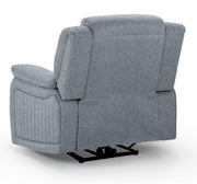 Linden Grey Fabric Recliner Armchair