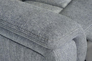 Linden Grey Fabric Recliner Armchair