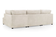 London Sofa - Boucle Beige U Shape Corner - 281 x 158 x 158 CM 