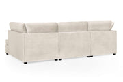 London Sofa - Plush Beige U Shape Corner - 281 x 158 x 158 CM 