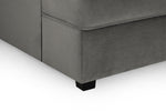 London Sofa - Plush Grey U Shape Corner - 281 x 158 x 158 CM 
