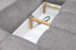 Luki Sofa Bed Grey Universal Corner - 230CM x 140 CM 