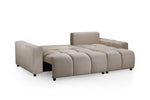 Luki Sofa Bed Mocha Universal Corner - 230 x 140 CM 