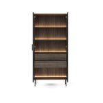 Lumi Tall Display Cabinet 92cm