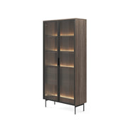 Lumi Tall Display Cabinet 92cm