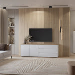 Modo Tall Display Cabinet 80cm