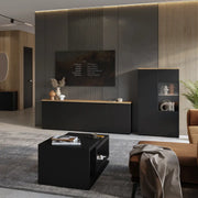 Modo Tall Display Cabinet 80cm