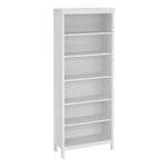 Madrid Bookcase in White 