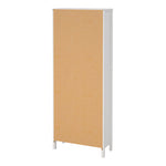 Madrid Bookcase in White 