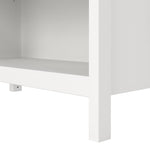 Madrid Bookcase in White 