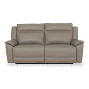 Majorca Electric Leather Recliner 3 Seater Sofa 