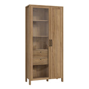 Malte Brun Display Cabinet in Waterford Oak 
